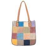 Multi-Colored Canvas Tote Bag