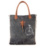 Black Cream Tote Bag