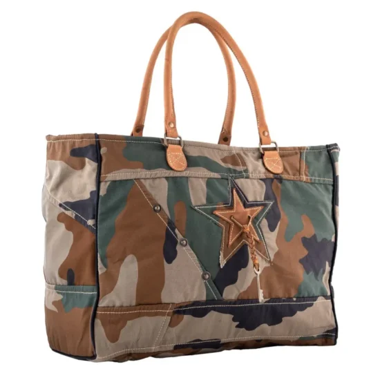 Trendy Camouflage Weekender Bag - Image 2