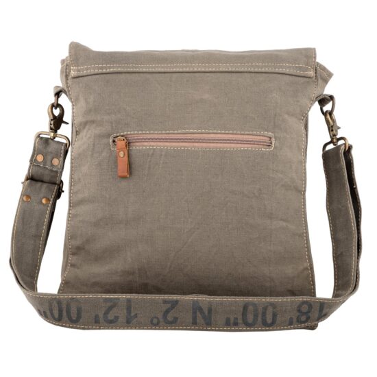 Sailor Grey Messenger Bag - Image 3