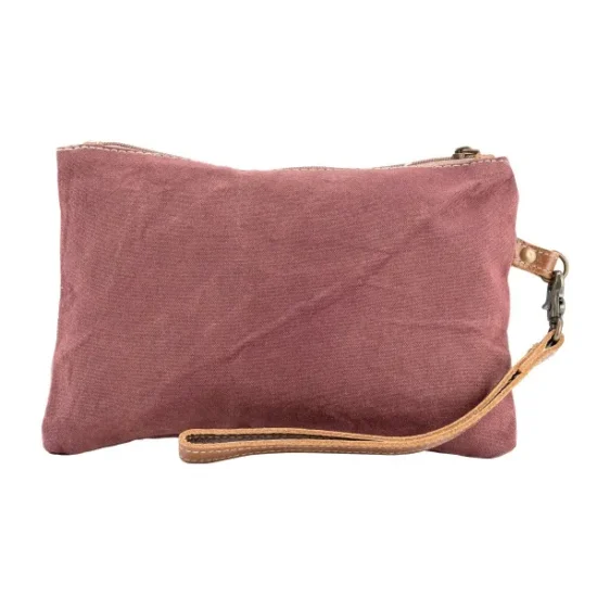 Wrinkle Red Small Pouch - Image 2