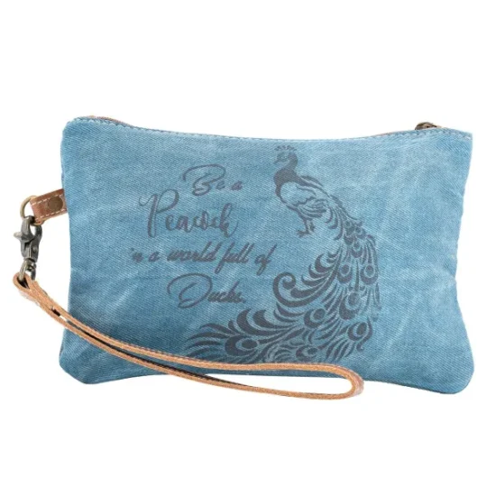 Denim Small Pouch