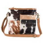 Attitude Leather and Hairon Shoulder Bag