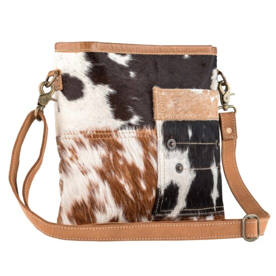 Attitude Leather and Hairon Shoulder Bag - Image 2