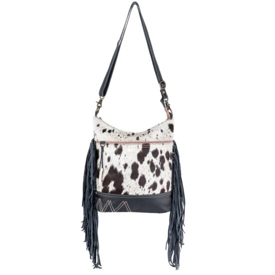 Frill Up Bone Shoulder Bag