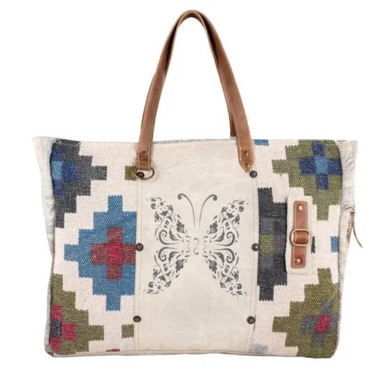Butterfly Weekender bag
