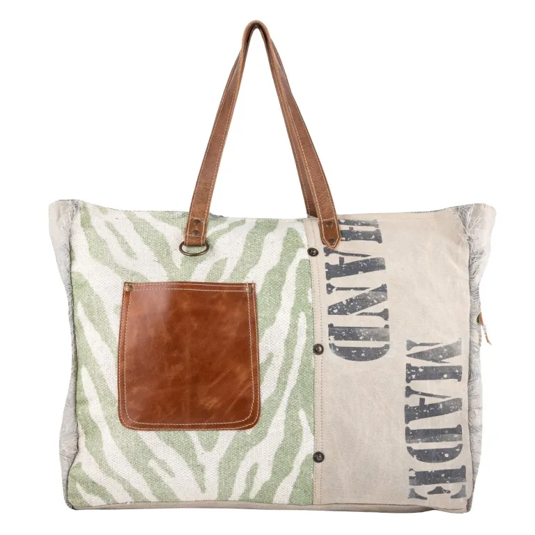 1211-1.webp White Rugged Weekender Bag - Image 1