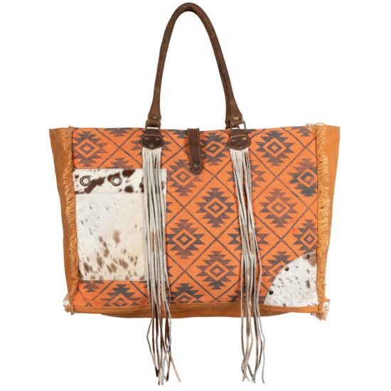 Trevor Fringe Weekender Bag