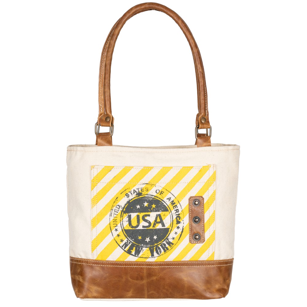 1593-1.jpg USA Print Small Tote Bag - Image 1