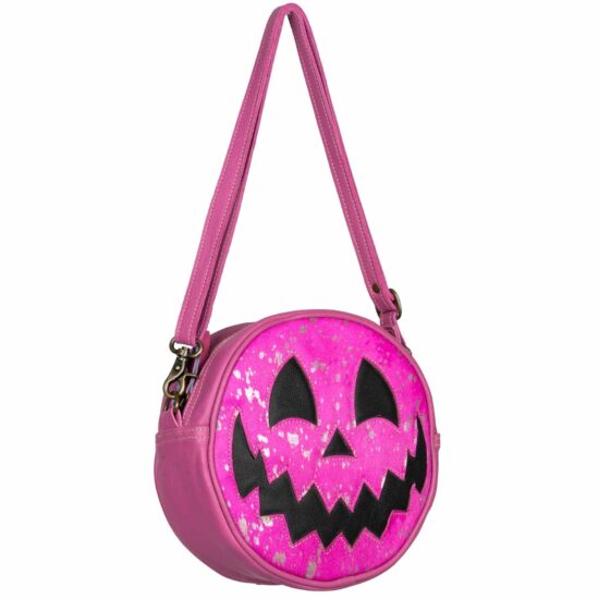 Pink Pumpkin shoulder Bag - Image 2