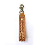 Leaf Tooled keychain