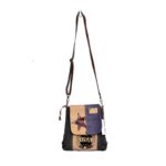 Round USA Print Small Shoulder Bag