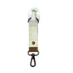 White Hairon Key Chain