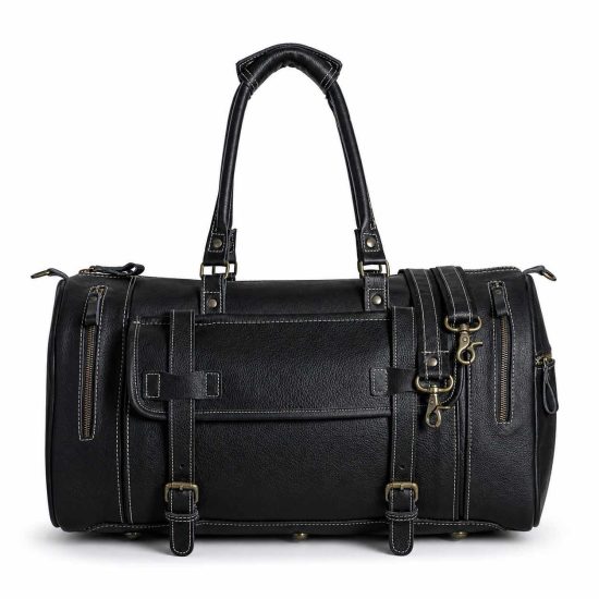 Vibrant Black Traveller Bag - Image 2