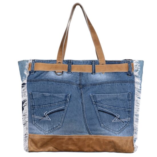 Atticus Denim Weekender Bag