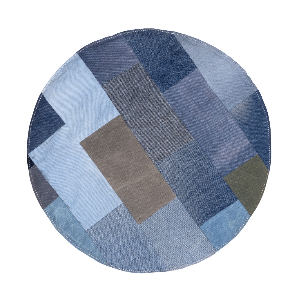 2482 (1) Maren Denim Door Mats - Image 1
